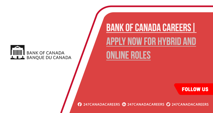 Bank of Canada Careers | Multiple Openings in Banking Department Bank of Canada Careers