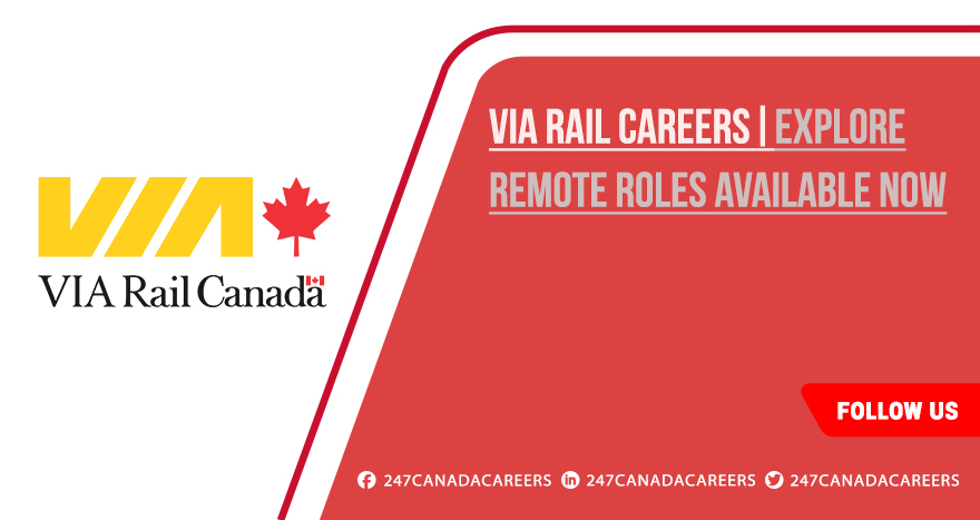 VIA Rail Careers | Apply for Remote Work Opportunities VIA Rail Careers